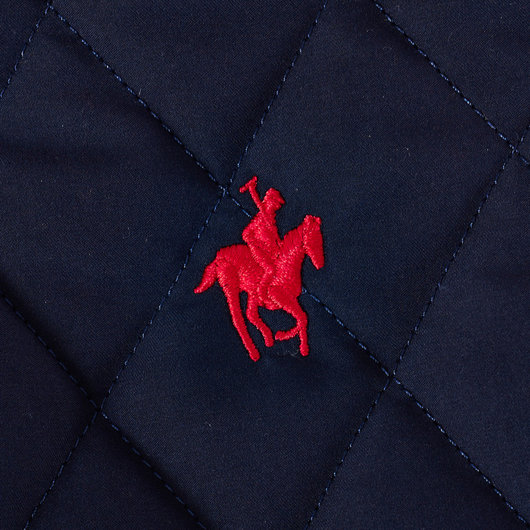 Foto 4 pulgar | Chaleco Azul Marino Polo Team para Dama