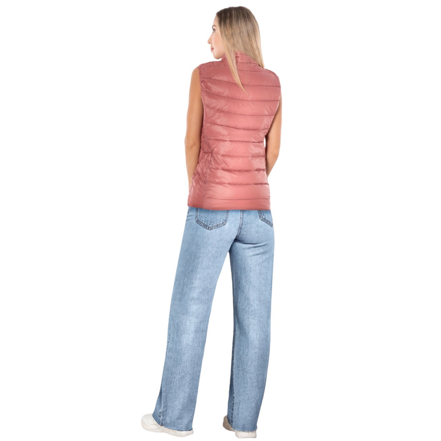 Foto 3 | Chaleco Chal-1001 Rosa para Mujer