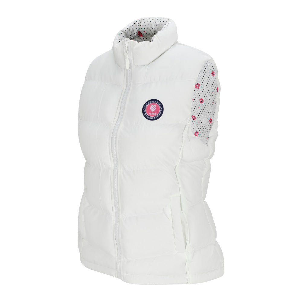 Foto 3 pulgar | Chaleco Reversible K-swiss Chw27  Color Blanco Mujer