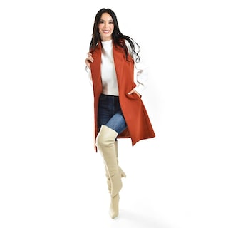 Foto 5 | Chaleco Largo Roman Fashion /juvenil, 4507 (chedron) Naranja Oscuro