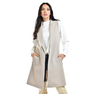 Foto 1 | Chaleco Con Solapa Roman Fashion /juvenil, 2953 (beige) Beige