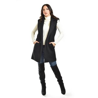Foto 5 | Chaleco Estilo Teddy Roman Fashion /juvenil, 124 (negro) Negro