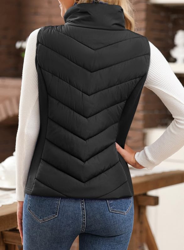 Foto 3 pulgar | Chaleco Acolchado Dokotoo Para Mujer, Abrigo De Invierno, Color Negro, Talla S-2xl - Venta Internacional.