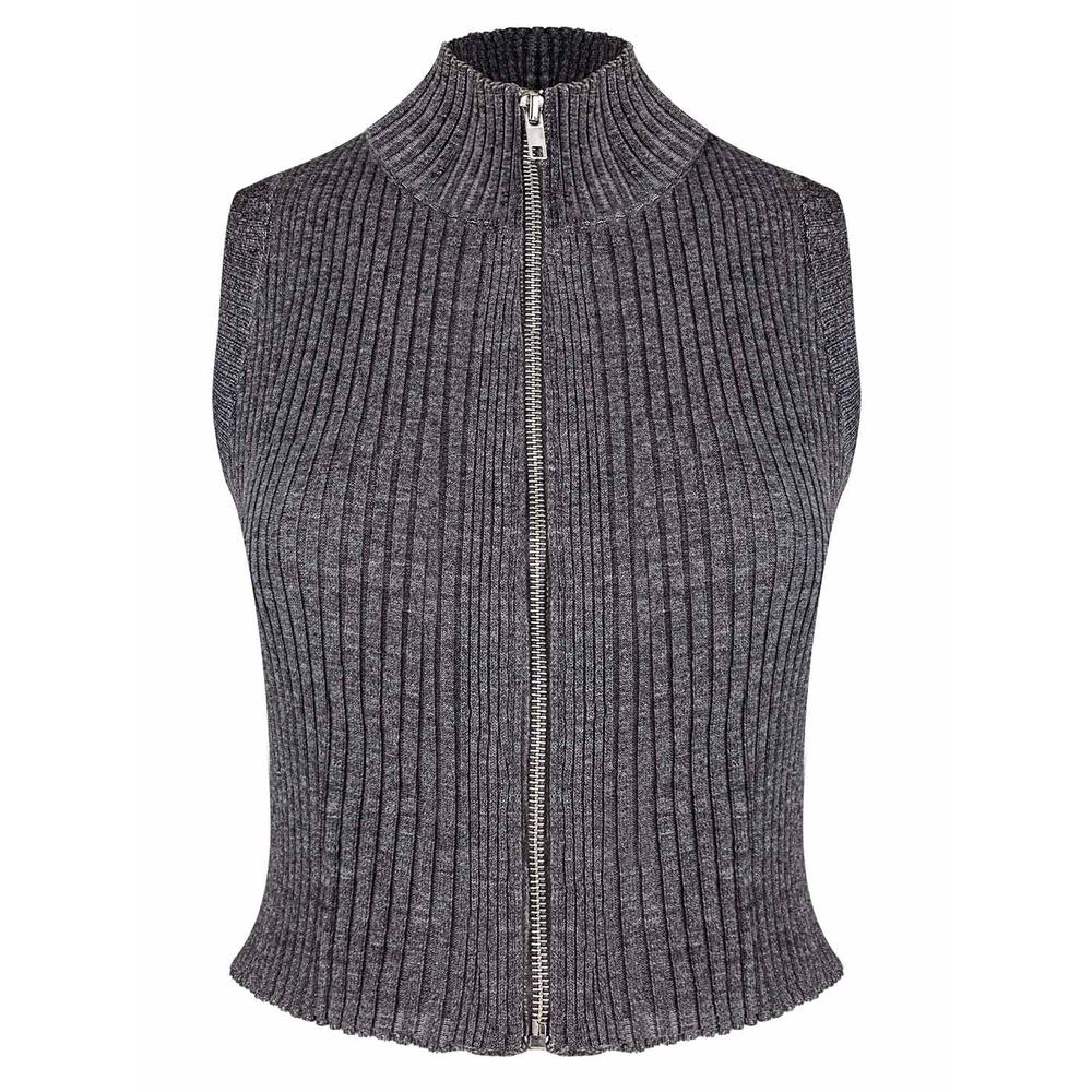Foto 1 | Chaleco Ilusión 81229 Gris Oscuro