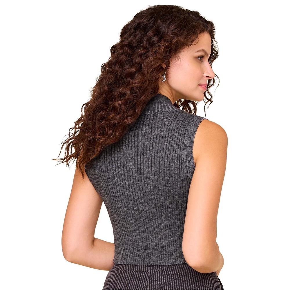 Foto 4 | Chaleco Ilusión 81229 Gris Oscuro