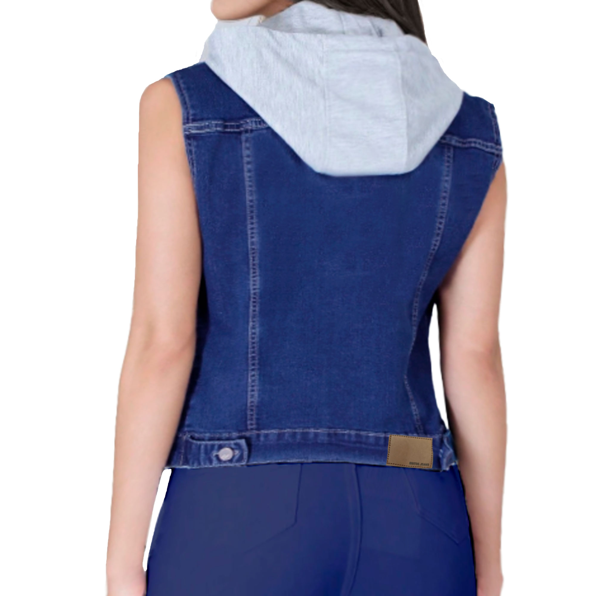 Foto 3 pulgar | Chaleco de Mezclilla Britos Jeans para Mujer