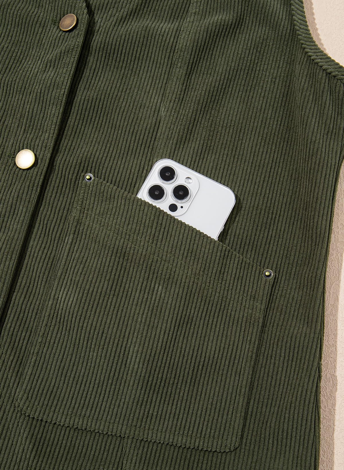 Foto 5 | Chaleco de Pana Vest Dokotoo para Mujer - Venta Internacional