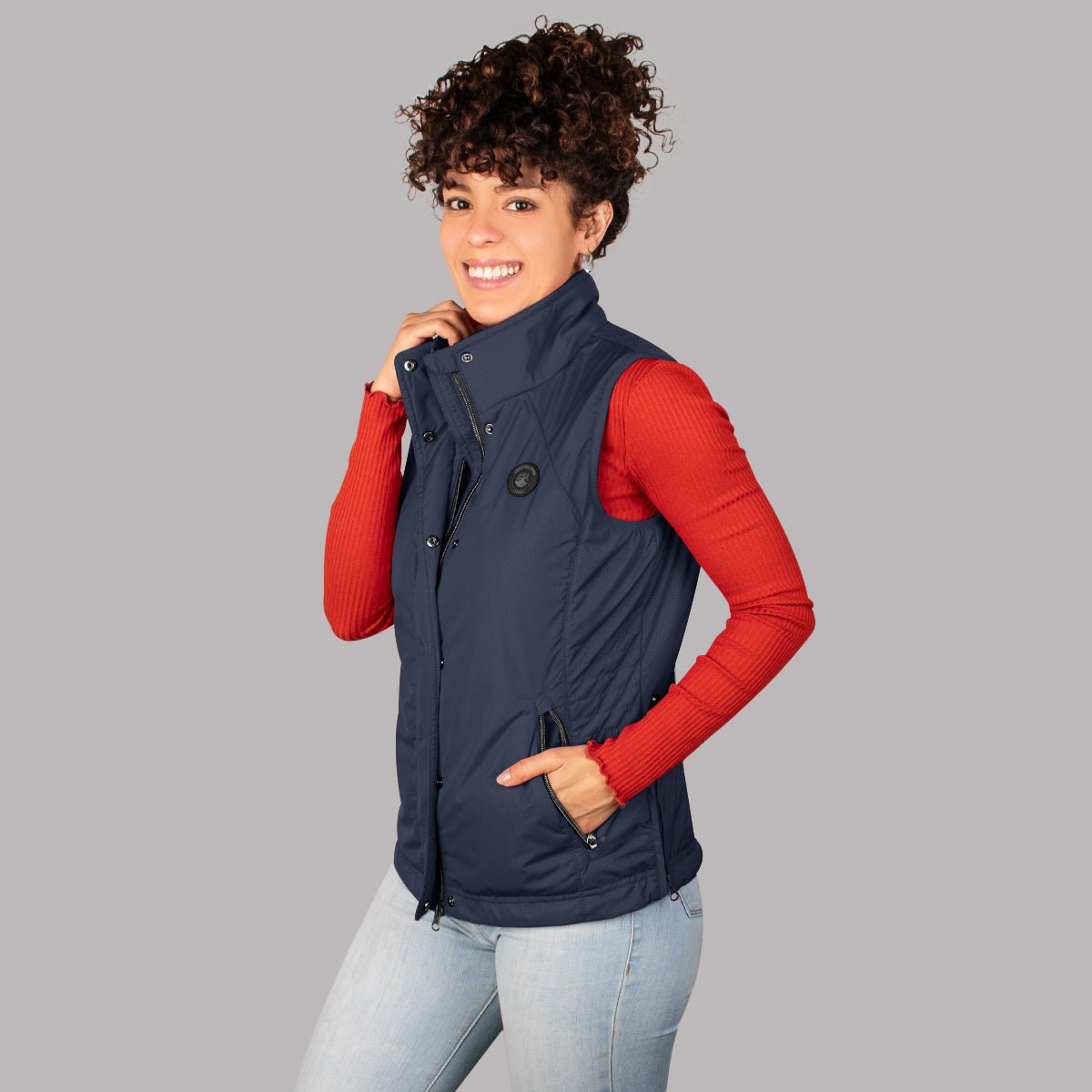 Foto 4 pulgar | Chaleco Greenlander Para Mujer Con Bolsillo Interno Ligero