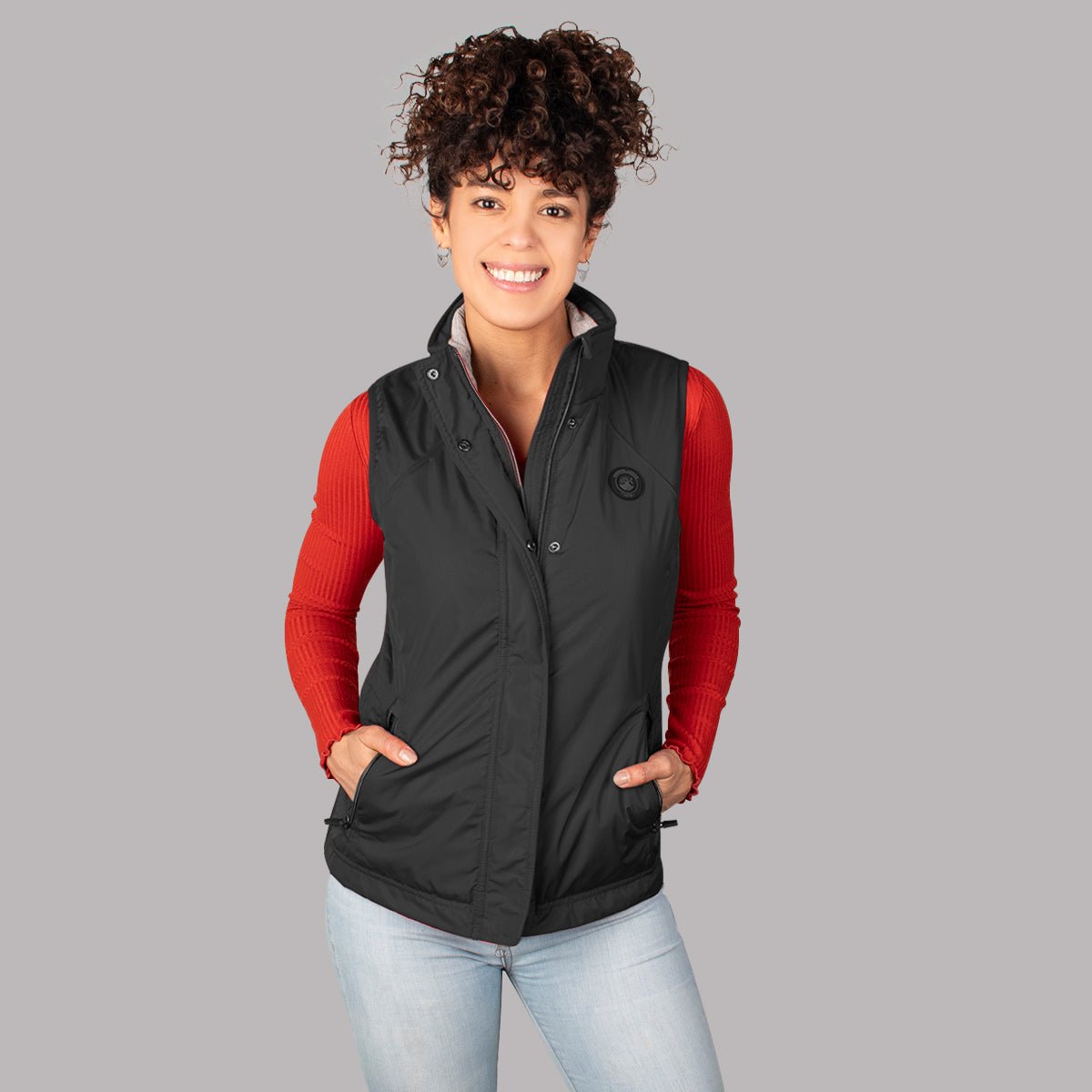 Foto 2 pulgar | Chaleco Greenlander Para Mujer Con Bolsillo Interno Ligero