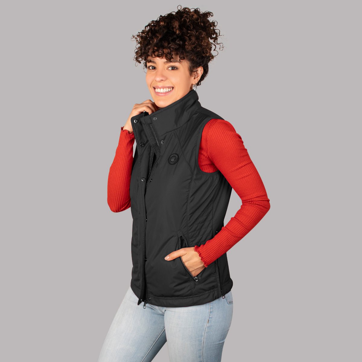 Foto 3 | Chaleco Greenlander Para Mujer Con Bolsillo Interno Ligero