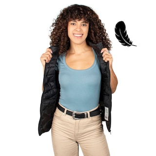 Foto 2 | Chaleco Greenlander Ligero De Pluma Compacto Y Cómodo Para Mujer