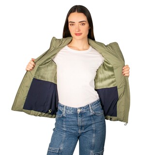 Foto 2 | Chaleco Greenlander Capitonado Cómodo Ligero Para Mujer