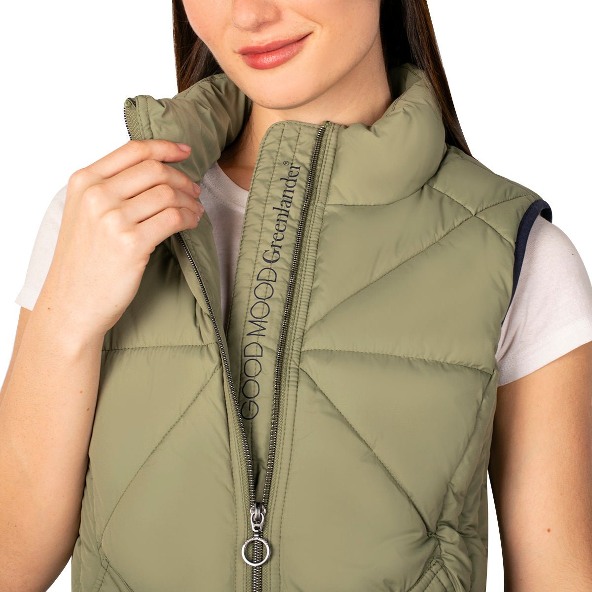 Foto 5 pulgar | Chaleco Greenlander Capitonado Cómodo Ligero Para Mujer