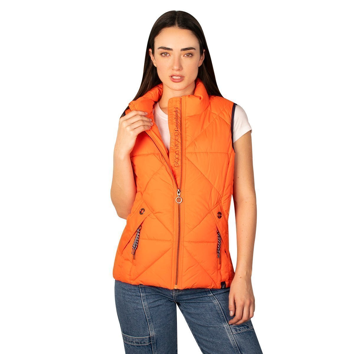 Foto 1 | Chaleco Greenlander Capitonado Cómodo Ligero Para Mujer