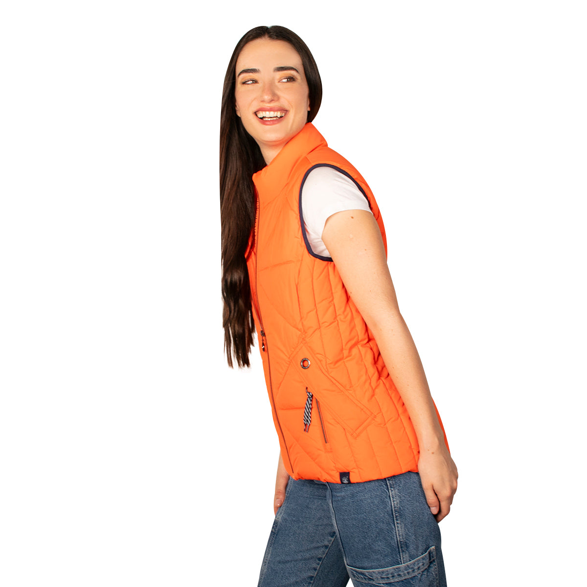 Foto 5 pulgar | Chaleco Greenlander Capitonado Cómodo Ligero Para Mujer