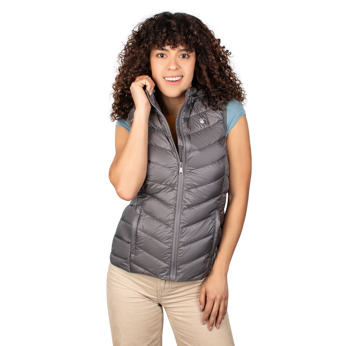 Foto 1 | Chaleco Greenlander Ligero De Pluma Compacto Y Cómodo Para Mujer