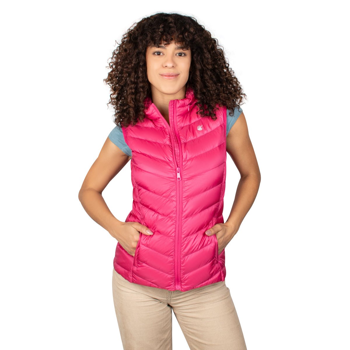 Foto 1 | Chaleco Greenlander Ligero De Pluma Compacto Y Cómodo Para Mujer