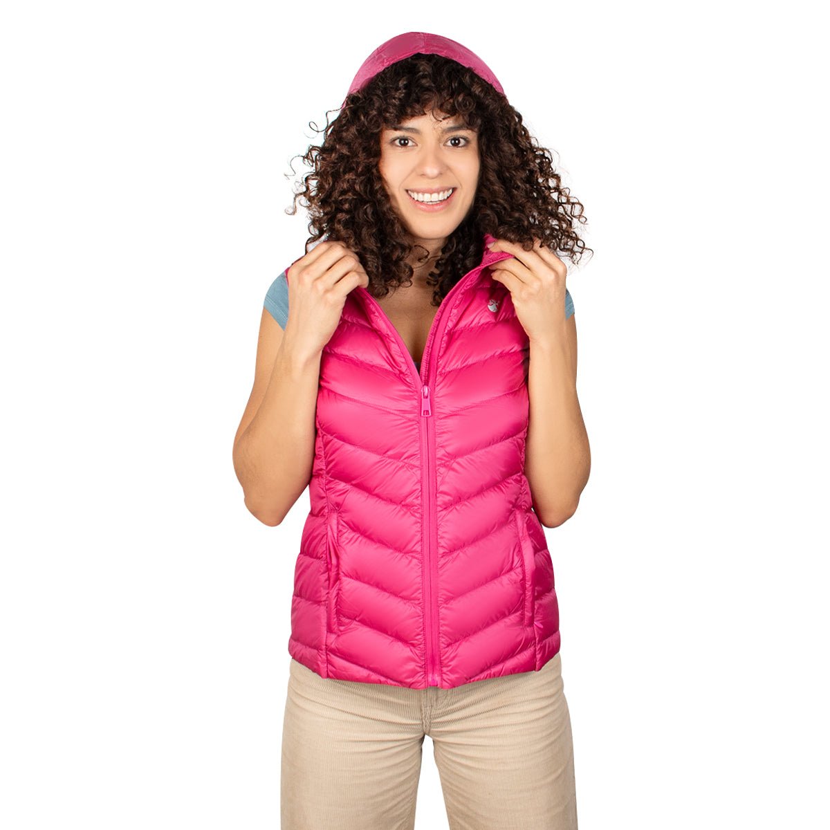 Foto 5 | Chaleco Greenlander Ligero De Pluma Compacto Y Cómodo Para Mujer