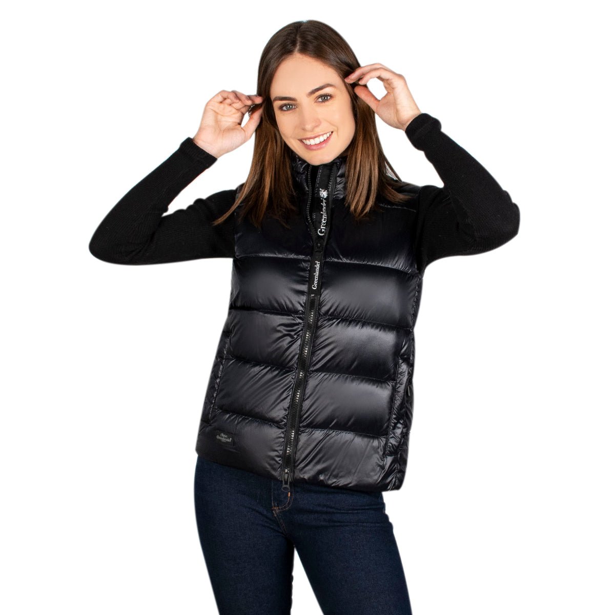 Foto 1 | Chaleco Greenlander Lifestyle De Pluma Para Mujer