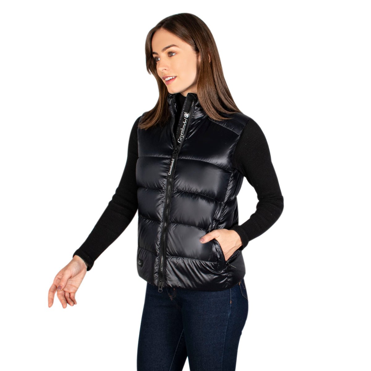 Foto 4 pulgar | Chaleco Greenlander Lifestyle De Pluma Para Mujer