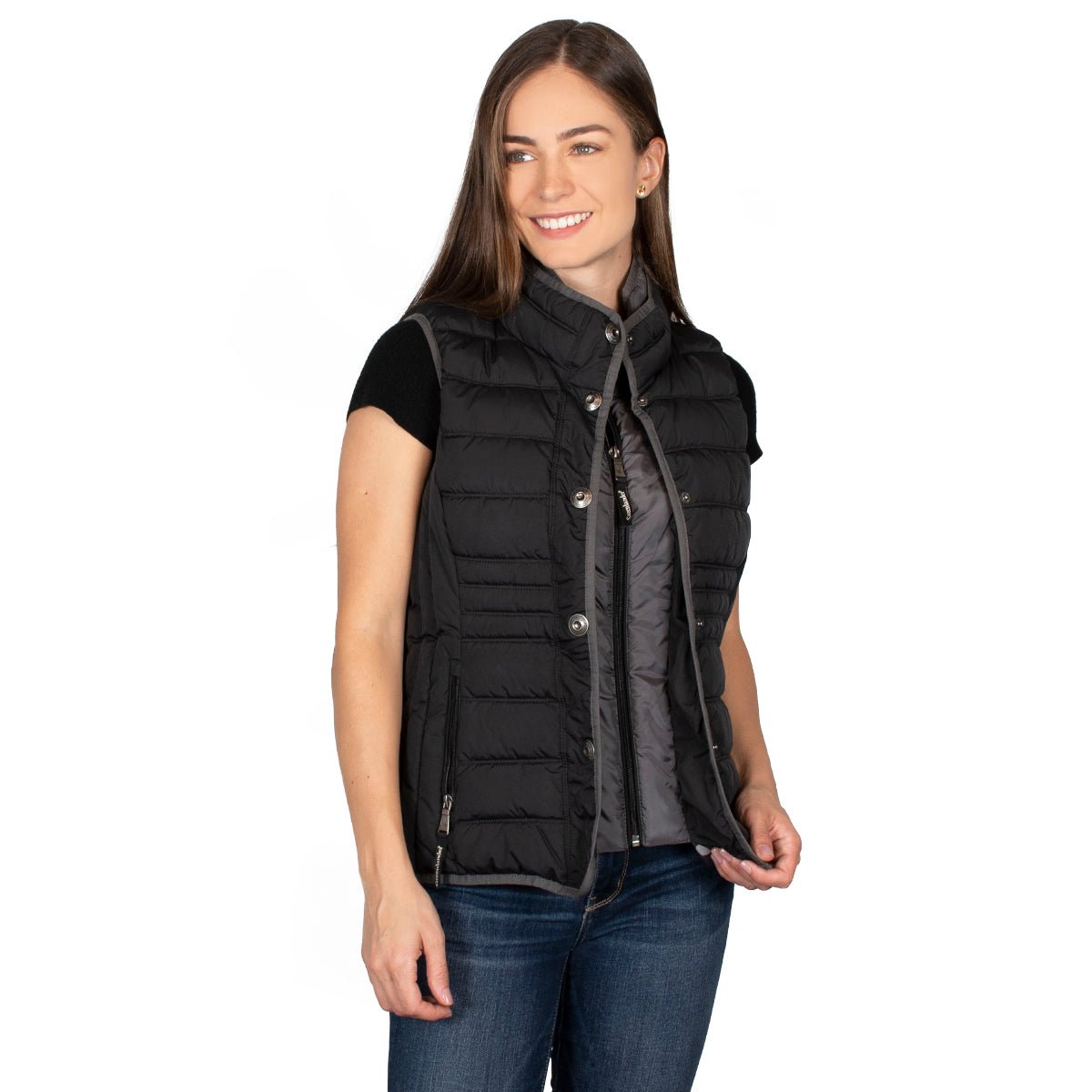 Foto 4 pulgar | Chaleco Greenlander Forro Estampado Premium Para Mujer