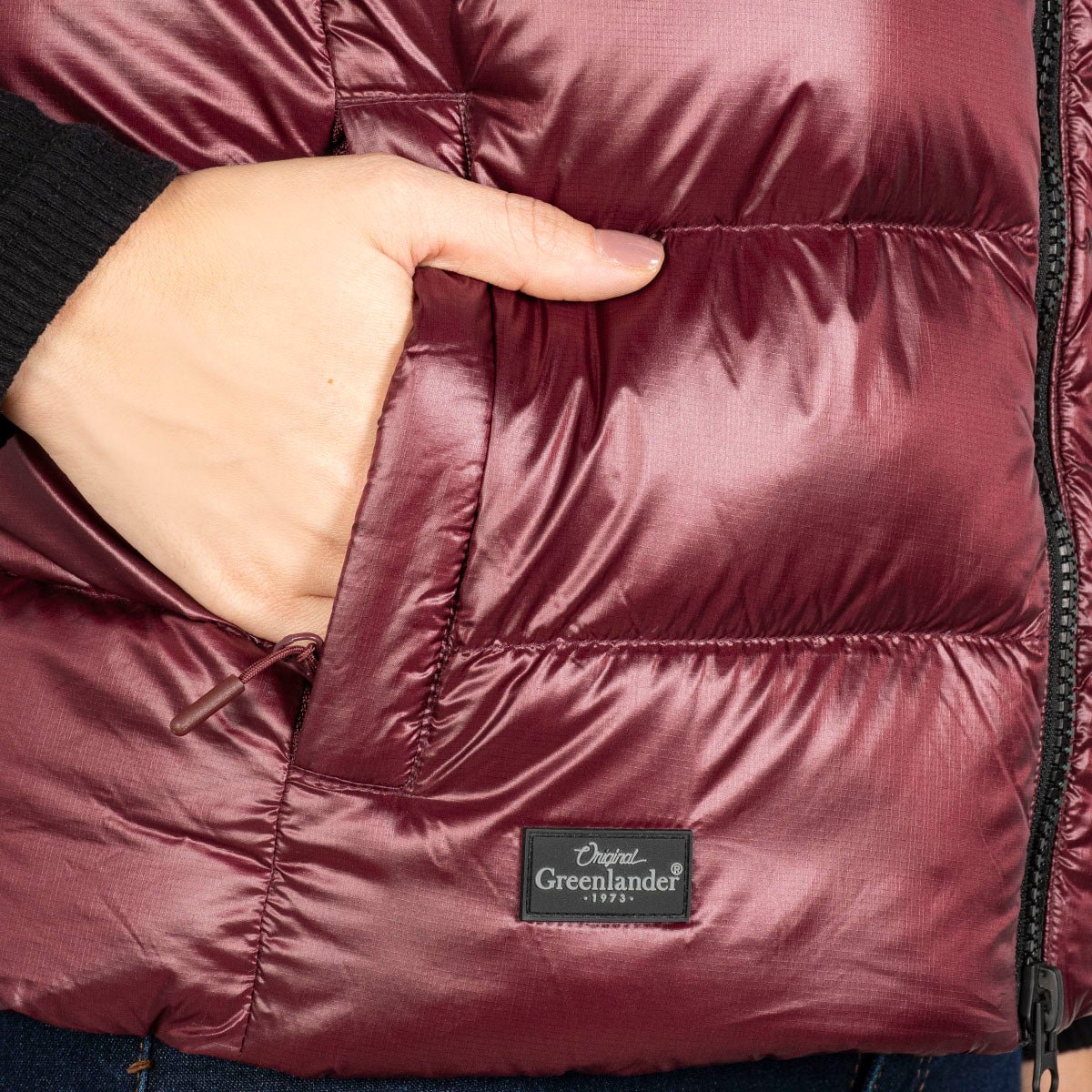 Foto 7 | Chaleco Greenlander Lifestyle De Pluma Para Mujer