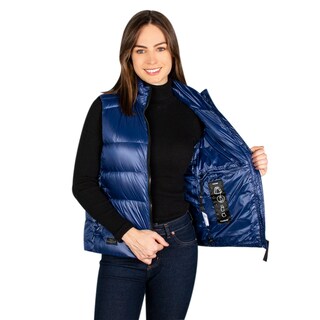 Foto 2 | Chaleco Greenlander Lifestyle De Pluma Para Mujer