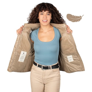 Foto 2 | Chaleco Greenlander De Pluma Ligera Lifestyle Para Mujer