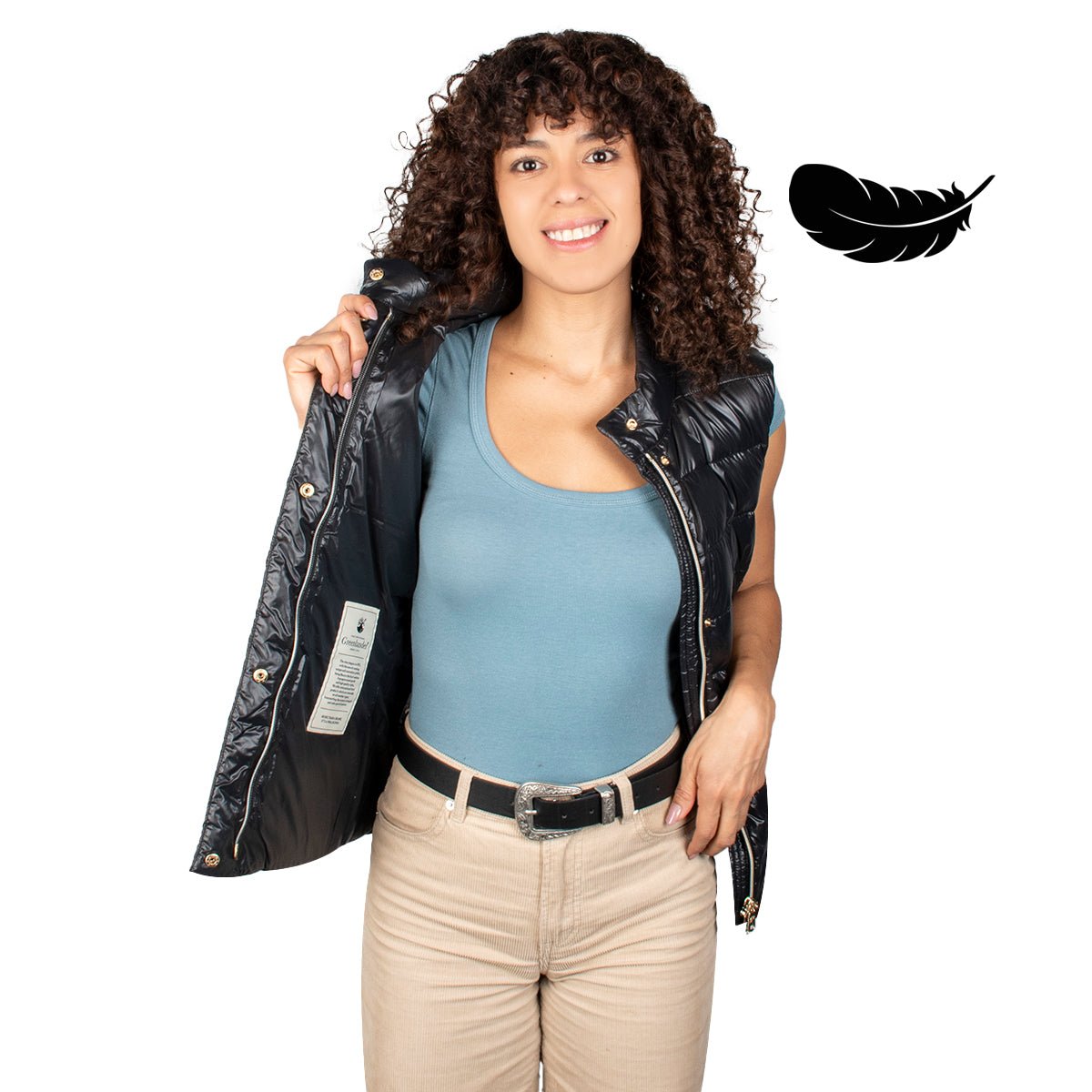 Foto 3 pulgar | Chaleco Greenlander De Pluma Ligera Lifestyle Para Mujer
