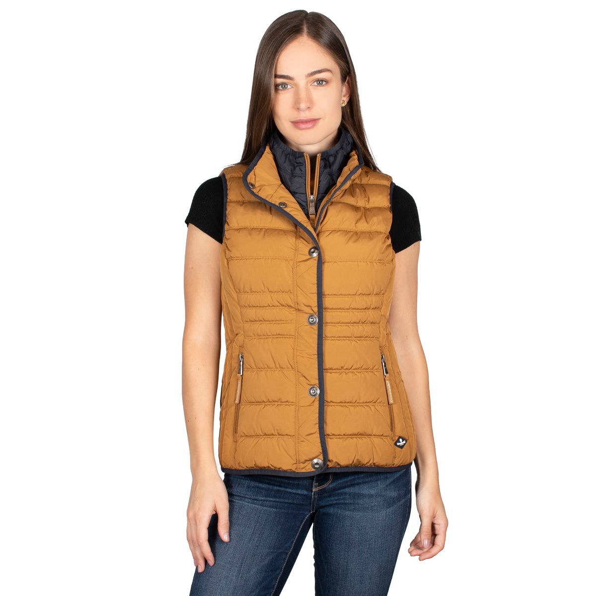 Foto 2 pulgar | Chaleco Greenlander Forro Estampado Premium Para Mujer