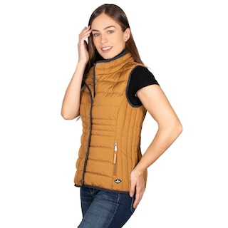 Foto 4 | Chaleco Greenlander Forro Estampado Premium Para Mujer