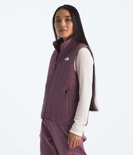 Foto 2 | Chaleco The North Face Junction Insulate Para Mujer, Color Malva Medianoche - Venta Internacional.