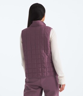 Foto 3 | Chaleco The North Face Junction Insulate Para Mujer, Color Malva Medianoche - Venta Internacional.