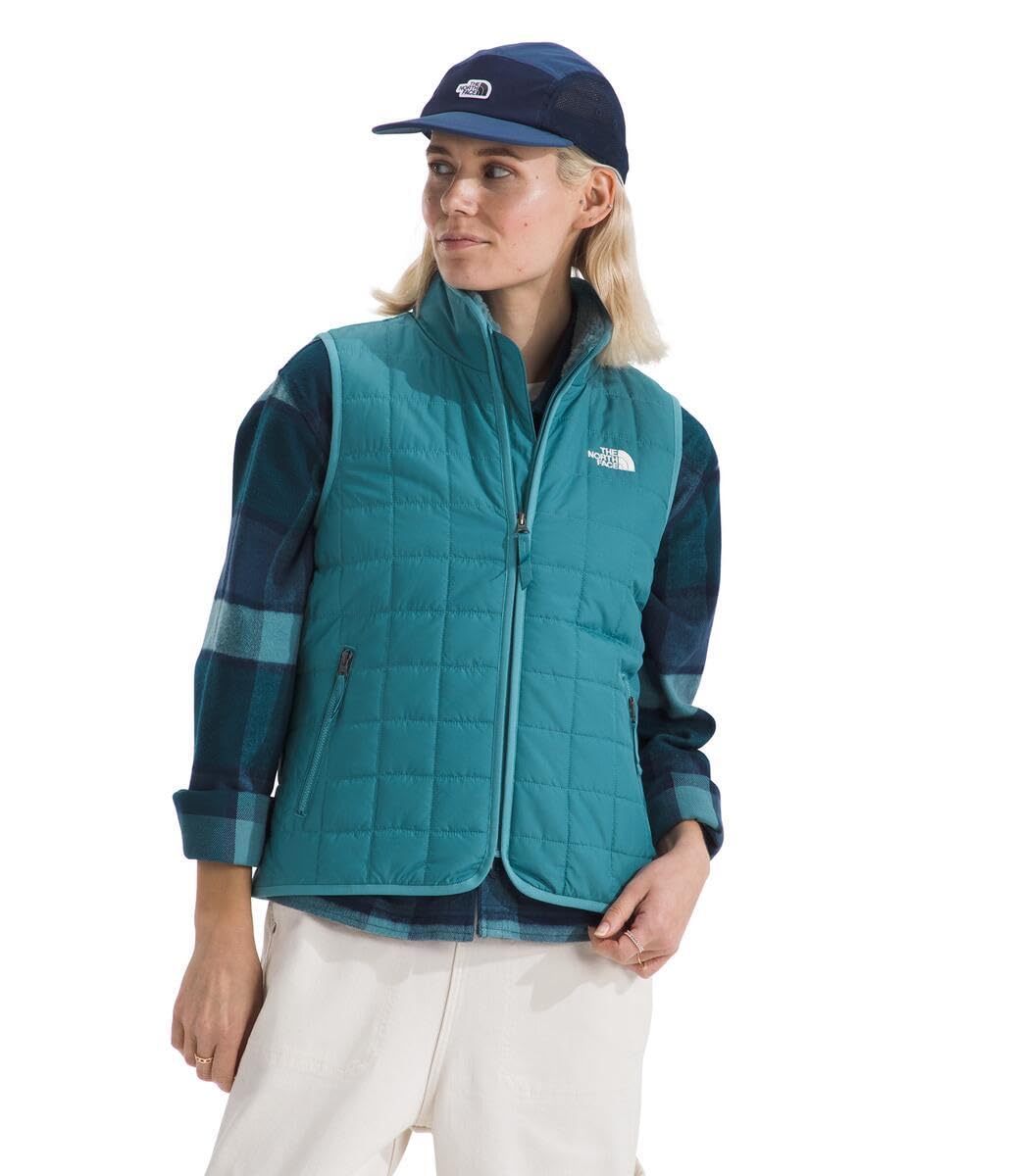 Foto 2 pulgar | Chaleco The North Face Junction Insulate Para Mujer, Color Azul Alga S - Venta Internacional.