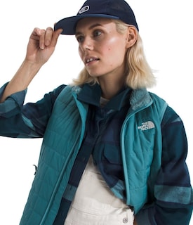 Foto 5 | Chaleco The North Face Junction Insulate Para Mujer, Color Azul Alga S - Venta Internacional.