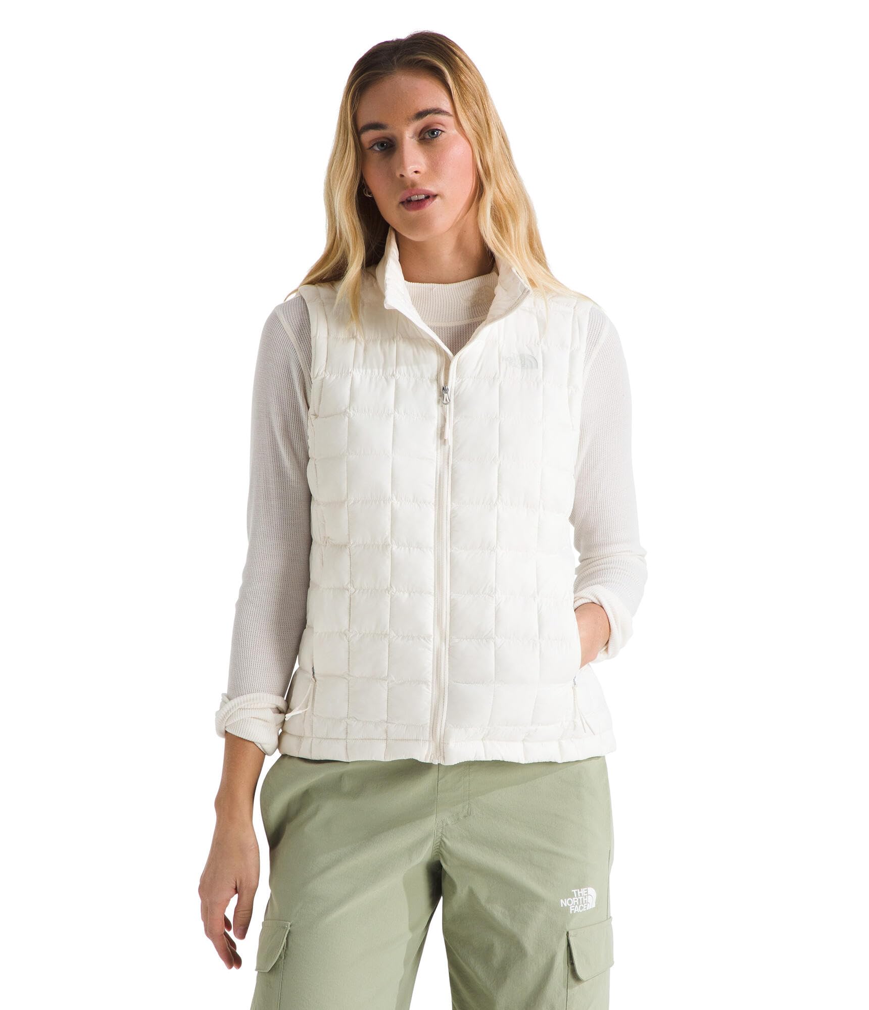 Chaleco The North Face Thermoball Eco 2.0 Para Mujer Gardenia Blanco - Venta Internacional.