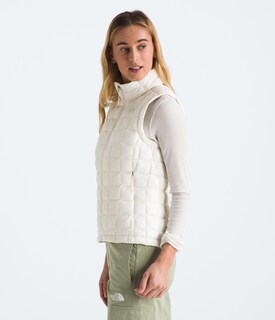Foto 2 | Chaleco The North Face Thermoball Eco 2.0 Para Mujer Gardenia Blanco - Venta Internacional.