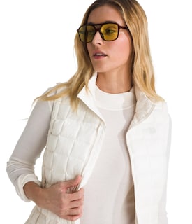 Foto 5 | Chaleco The North Face Thermoball Eco 2.0 Para Mujer Gardenia Blanco - Venta Internacional.