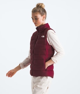 Foto 2 | Chaleco The North Face Aconcagua 3 Para Mujer, Talla X-small, Con Forma De Remolacha - Venta Internacional.