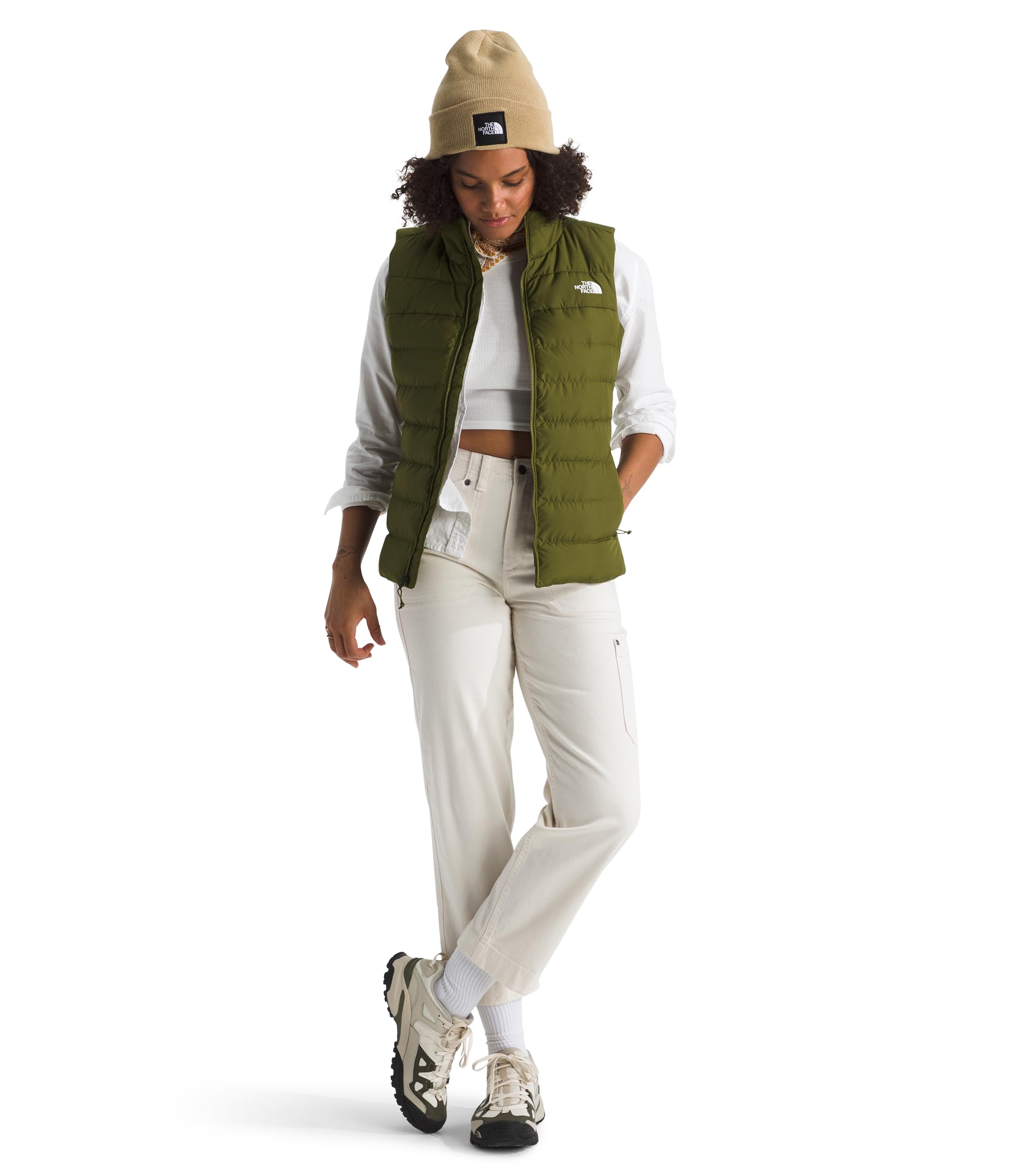 Foto 3 pulgar | Chaleco The North Face Aconcagua 3 Para Mujer Forest Olive - S - Venta Internacional.