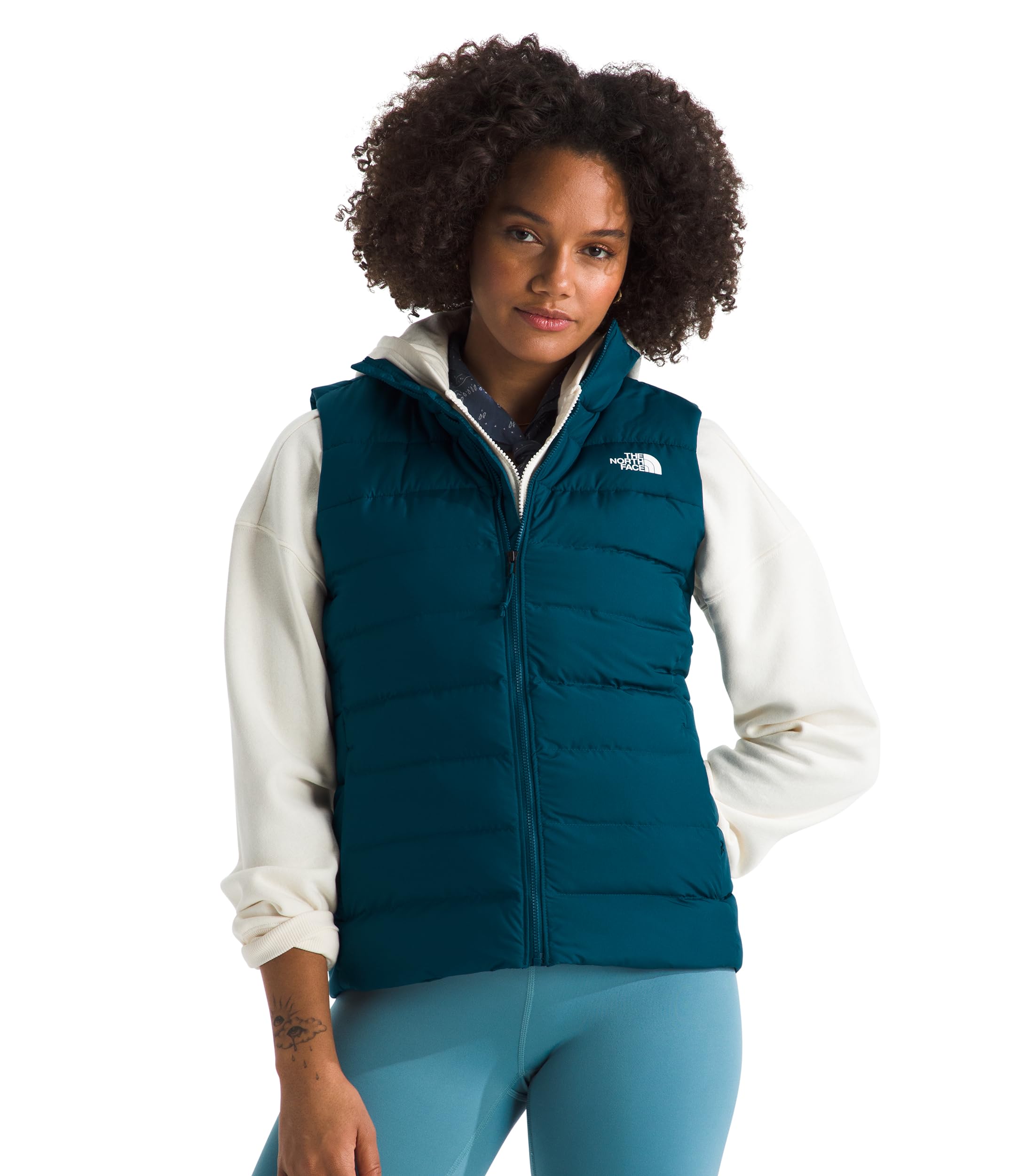 Foto 2 pulgar | Chaleco The North Face Aconcagua 3 Midnight Petrol Para Mujer - Venta Internacional.