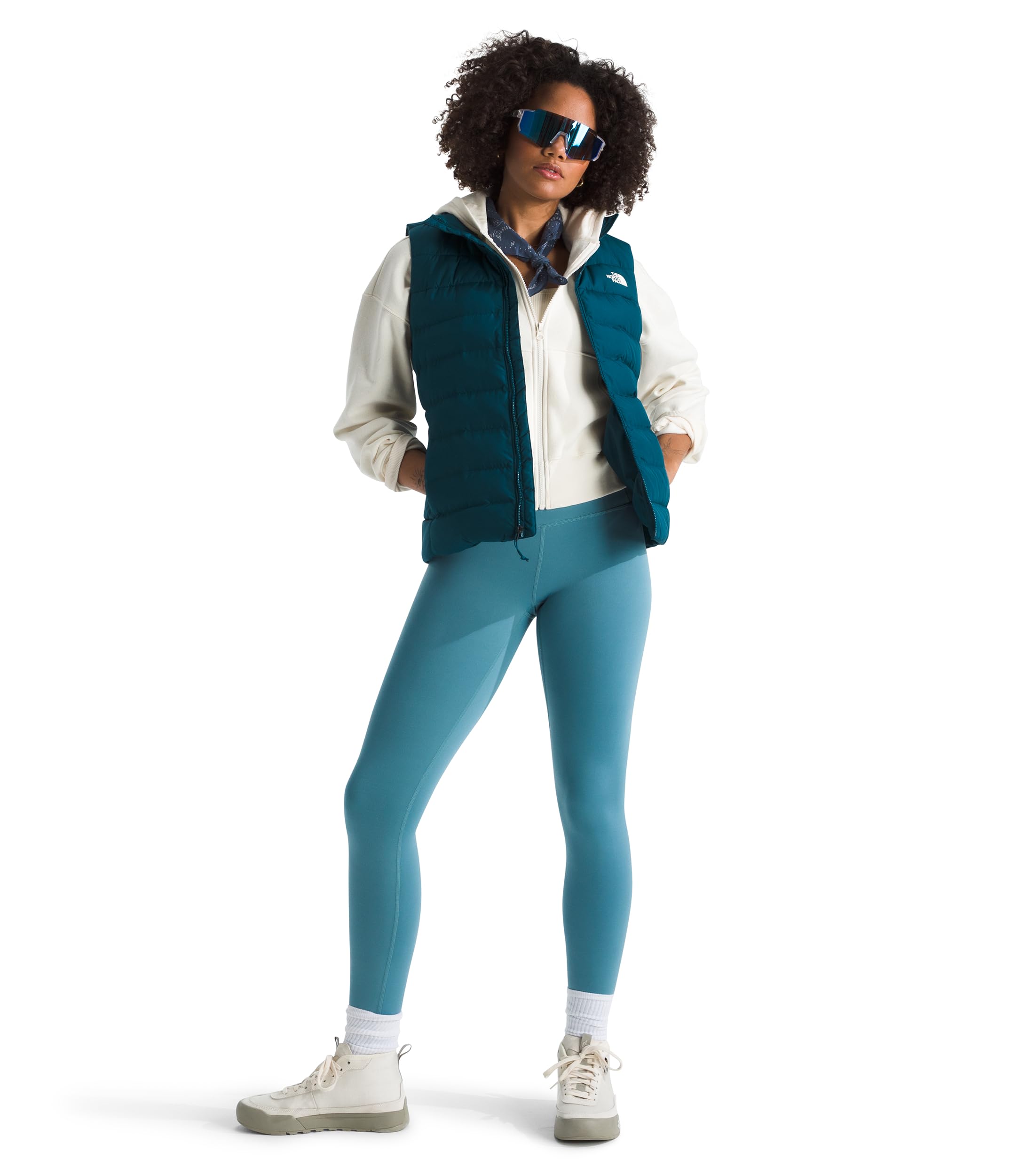 Foto 3 pulgar | Chaleco The North Face Aconcagua 3 Midnight Petrol Para Mujer - Venta Internacional.