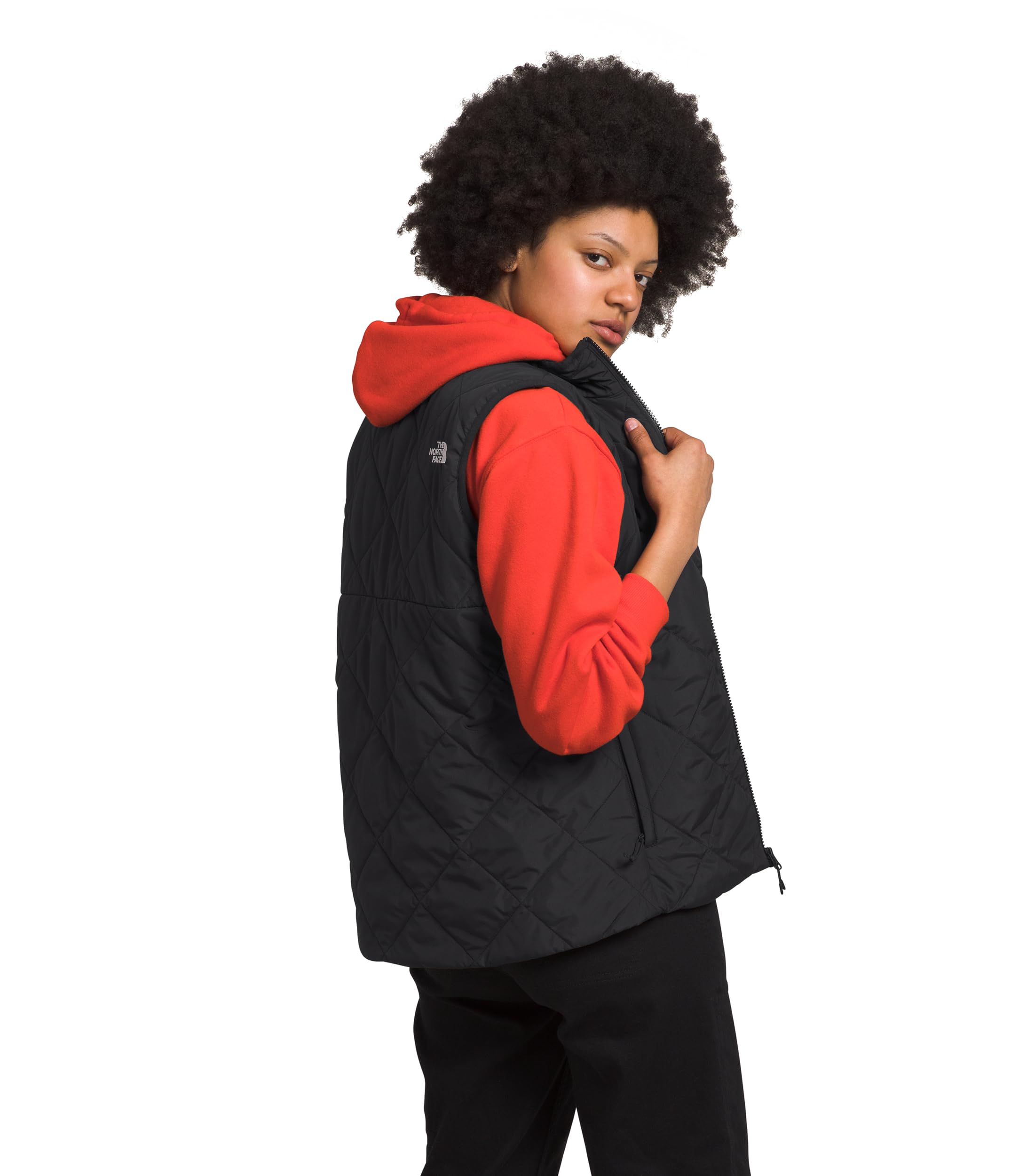 Foto 4 pulgar | Chaleco The North Face Shady Glade Con Aislamiento Npf Para Mujer, Color Negro - Venta Internacional.