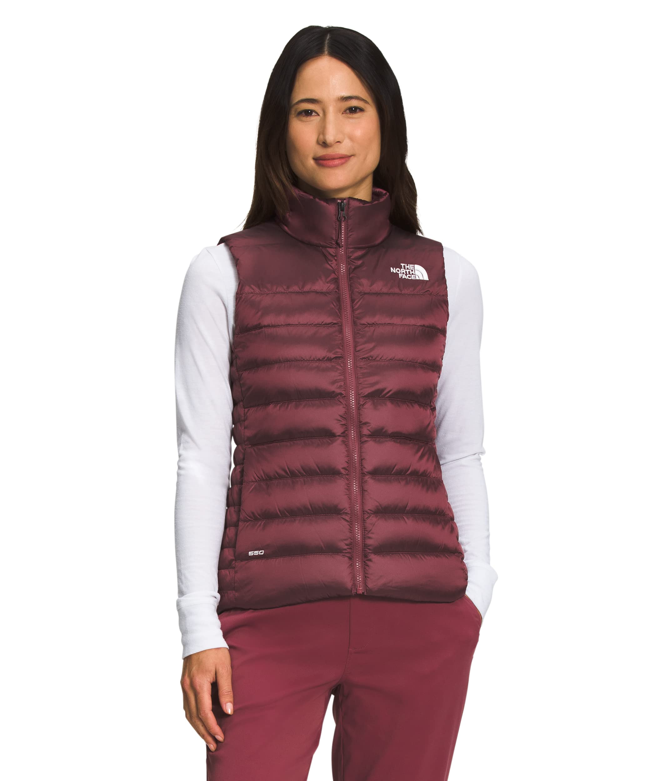 Foto 2 pulgar | Chaleco The North Face Aconcagua Wild Ginger Para Mujer - Xs - Venta Internacional.