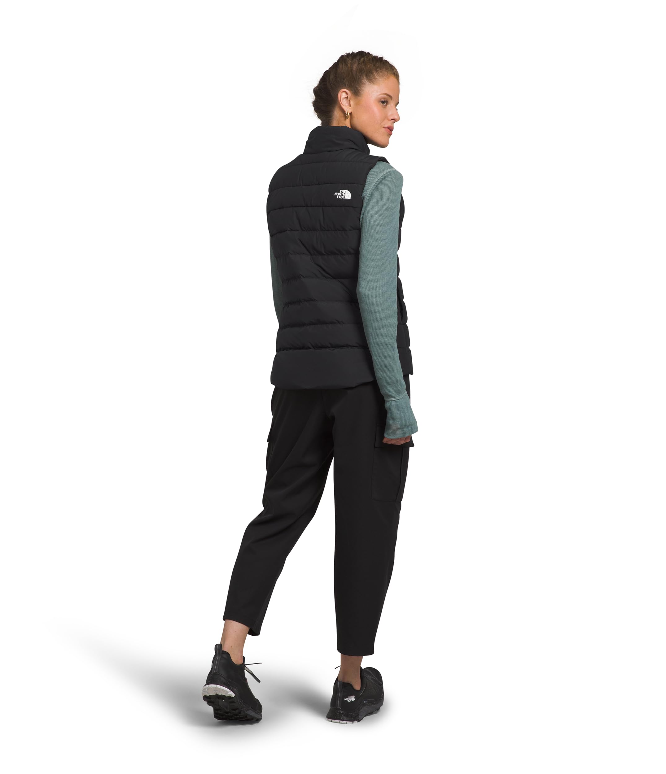 Foto 4 | Chaleco Aconcagua 3 De The North Face Para Mujer, Sin Pfas, Negro Tnf, Npf, Talla Xxl - Venta Internacional.
