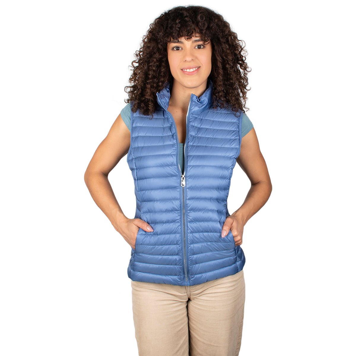 Foto 2 pulgar | Chaleco Greenlander De Pluma Ligera Lifestyle Para Mujer