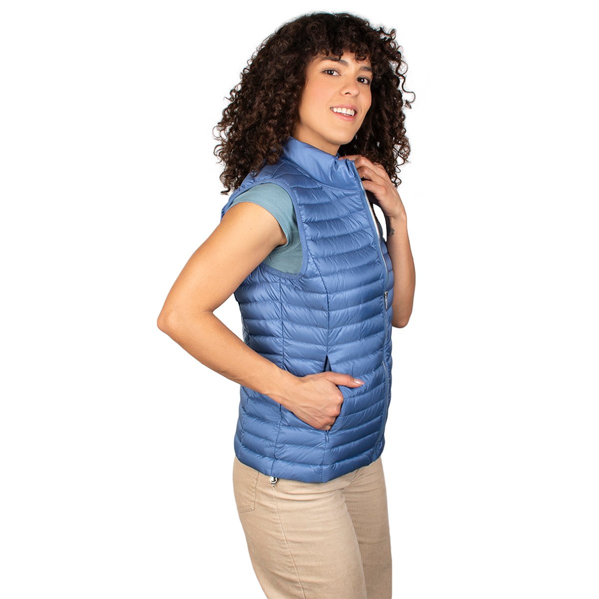 Foto 4 pulgar | Chaleco Greenlander De Pluma Ligera Lifestyle Para Mujer