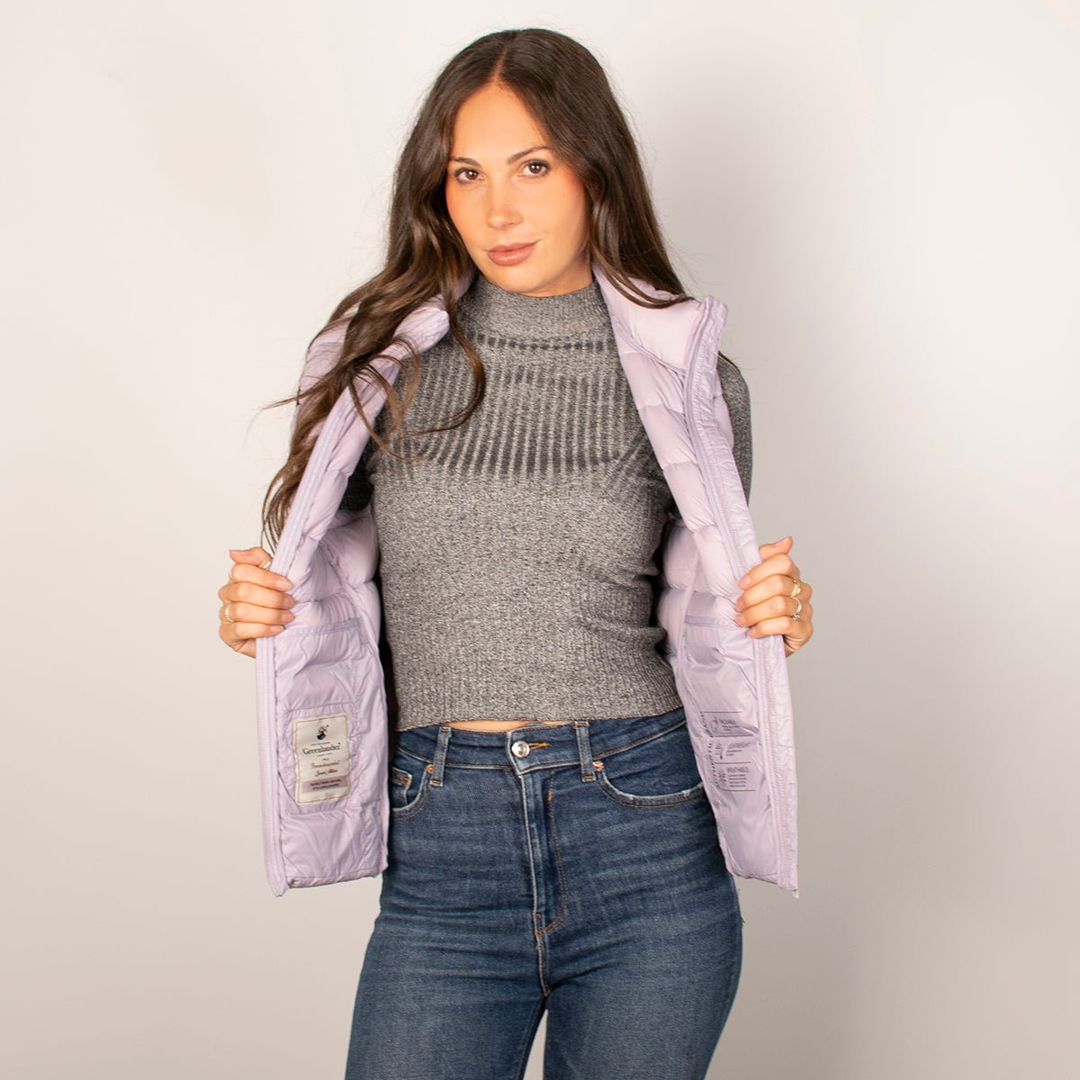 Foto 2 | Chaleco Greenlander Capitonado Packable Para Mujer