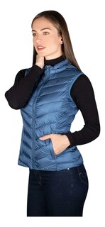 Foto 4 | Chaleco Greenlander Pluma Con Gorro Oculto Para Mujer