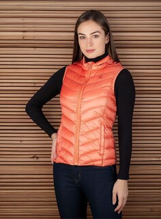 Foto 1 | Chaleco Greenlander Pluma Con Gorro Oculto Para Mujer